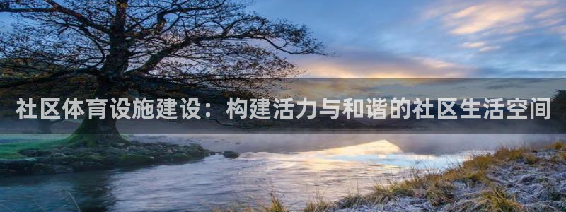 凯捷体育集团官网网址：社区体育设施建设：构建活力与和