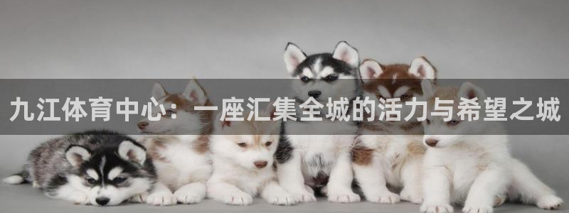 海南凯捷体育发展怎么样：九江体育中心：一座汇集全城的