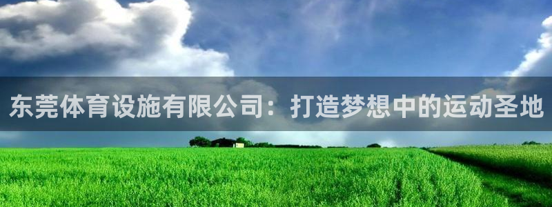 海南凯捷体育：东莞体育设施有限公司：打造梦想中的运动