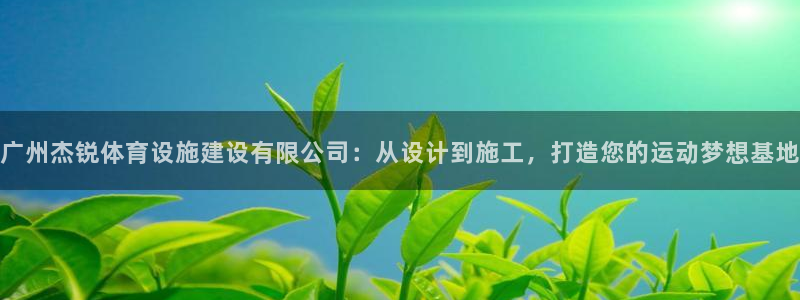 凯捷体育娱乐：广州杰锐体育设施建设有限公司：从设计到施工，打