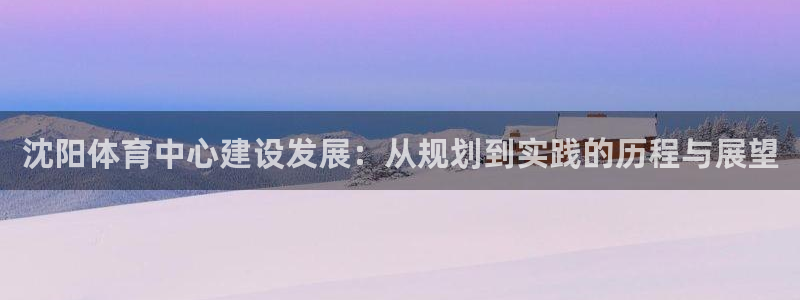 凯捷体育招商电话号码是多少啊：沈阳体育中心建设发展：从规划到 