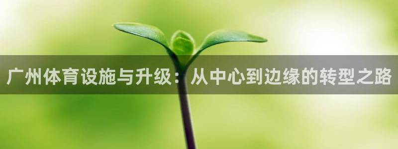 凯捷体育科技：广州体育设施与升级：从中心到边缘的转型之路