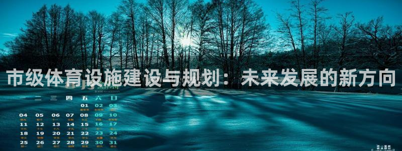 凯捷体育平台注册要钱吗安全吗：市级体育设施建设与规划