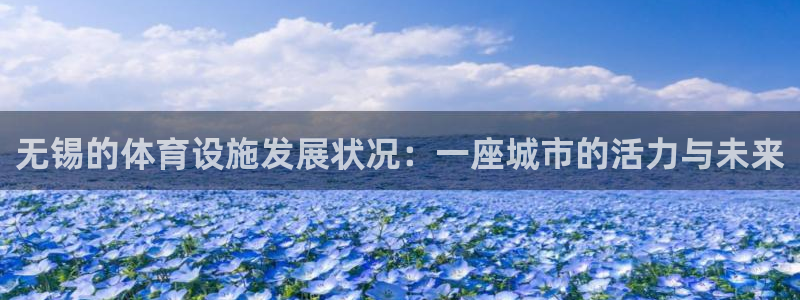 凯捷体育娱乐平台：无锡的体育设施发展状况：一座城市的活力与未