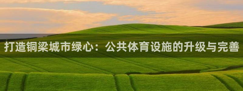 凯捷体育娱乐网站：打造铜梁城市绿心：公共体育设施的升级与完善 
