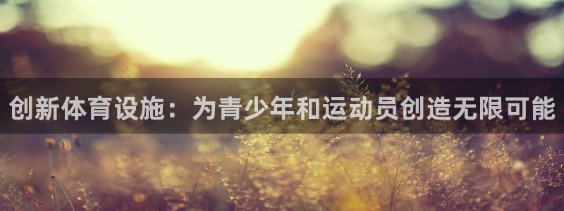 凯捷体育平台注册：创新体育设施：为青少年和运动员创造无限可能